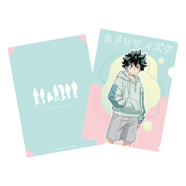 『僕のヒーローアカデミア』クリアファイル Light color style (緑谷出久)