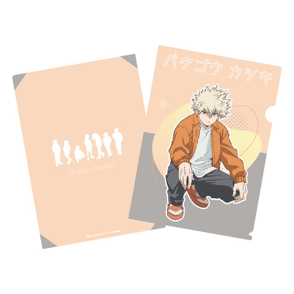 『僕のヒーローアカデミア』クリアファイル Light color style (爆豪勝己)