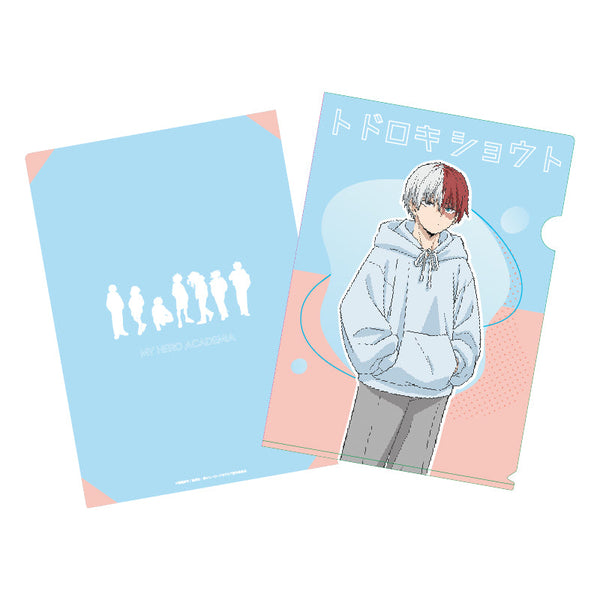 『僕のヒーローアカデミア』クリアファイル Light color style (轟焦凍)