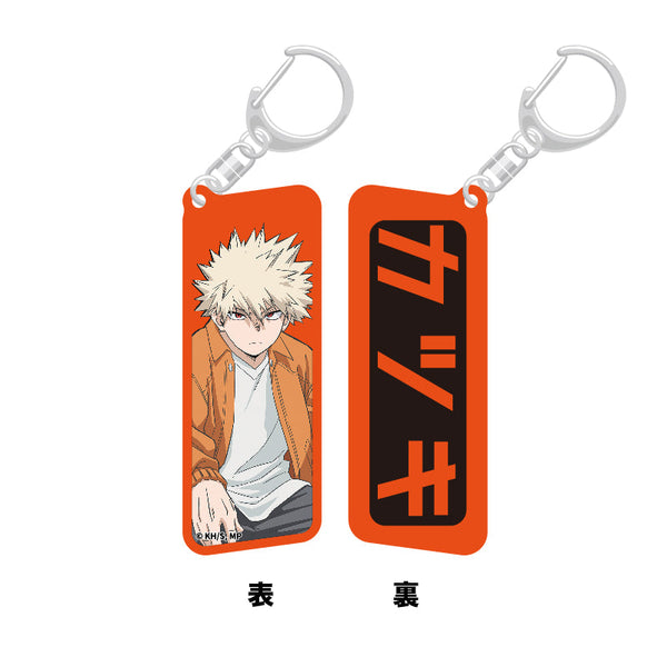 『僕のヒーローアカデミア』カラーリバーシブルアクリルキーホルダー Light color style (爆豪勝己)