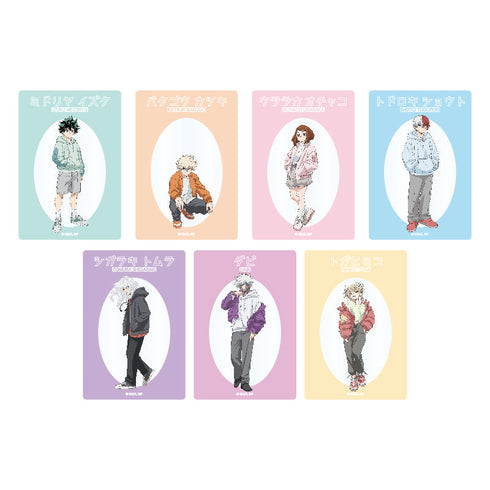 『僕のヒーローアカデミア』クリアカードセット Light color style