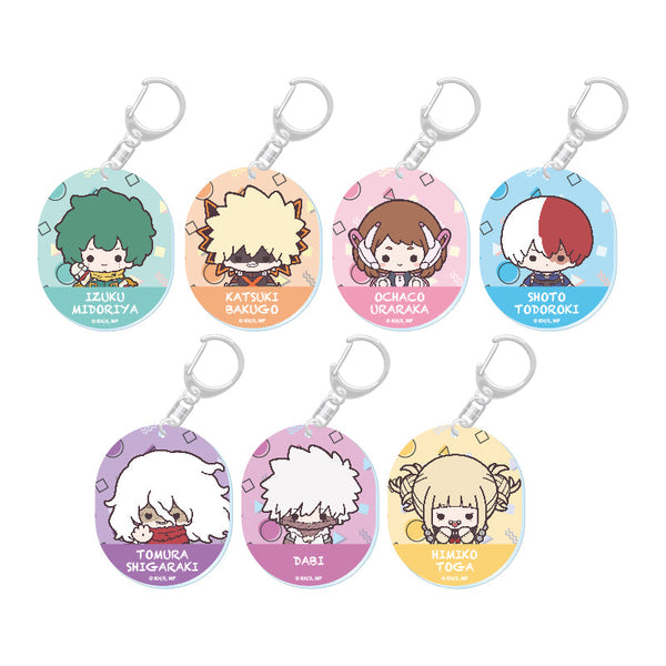 『僕のヒーローアカデミア』トレーディングアクリルキーホルダー Light color style デフォルメ【BOX】