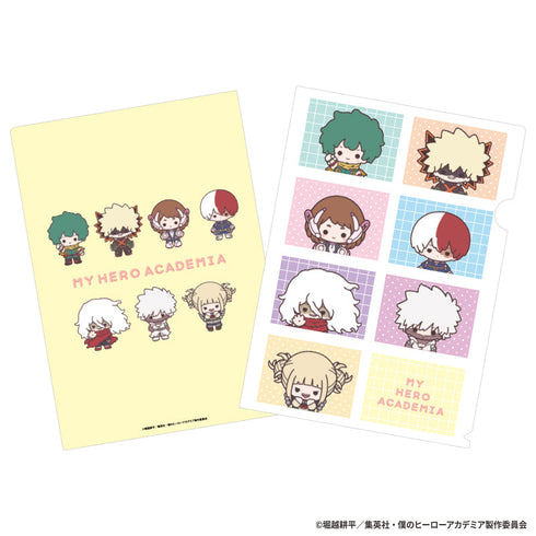 『僕のヒーローアカデミア』クリアファイル Light color style デフォルメ
