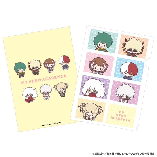 『僕のヒーローアカデミア』クリアファイル Light color style デフォルメ