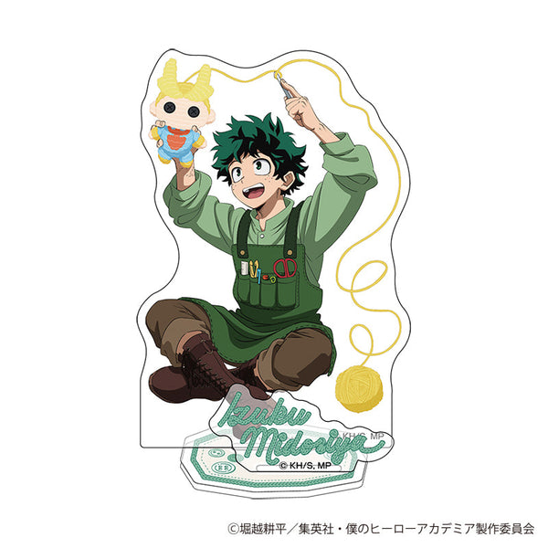 『僕のヒーローアカデミア』アクリルスタンド 編め!あみぐるみ (緑谷 出久)