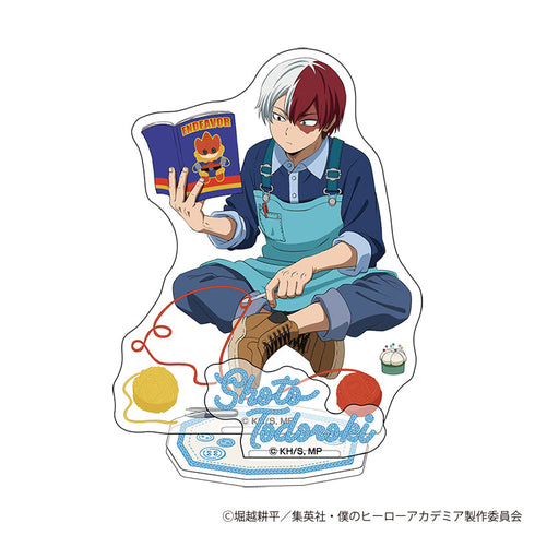 『僕のヒーローアカデミア』アクリルスタンド 編め!あみぐるみ (轟 焦凍)