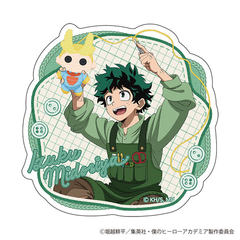 『僕のヒーローアカデミア』ステッカー 編め!あみぐるみ (緑谷 出久)