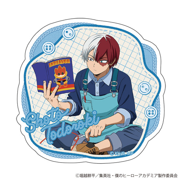 『僕のヒーローアカデミア』ステッカー 編め!あみぐるみ (轟 焦凍)