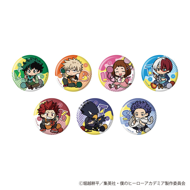 僕のヒーローアカデミア』トレーディング缶バッジ 編め!あみぐるみ