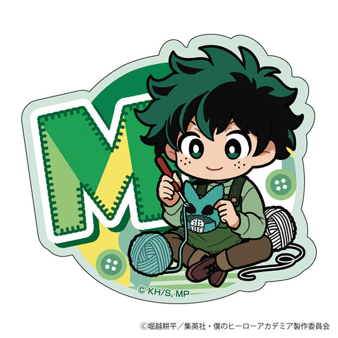 『僕のヒーローアカデミア』ステッカー 編め!あみぐるみデフォルメ (緑谷 出久)