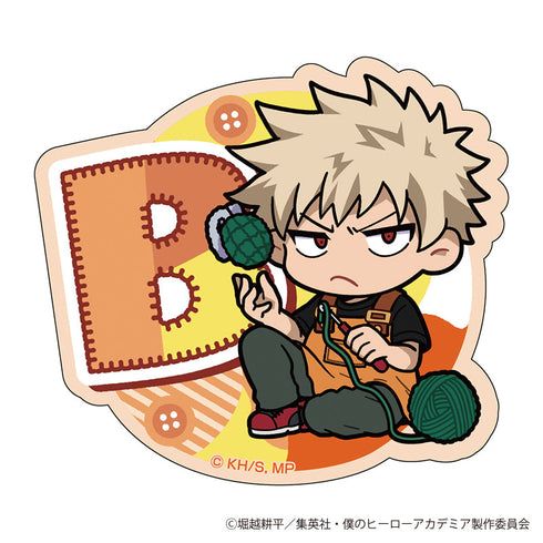 『僕のヒーローアカデミア』ステッカー 編め!あみぐるみデフォルメ (爆豪 勝己)