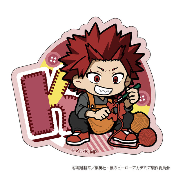 『僕のヒーローアカデミア』ステッカー 編め!あみぐるみデフォルメ (切島 鋭児郎)