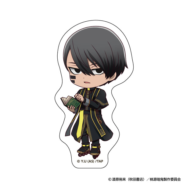 『桃源暗鬼』ダイカットステッカー 人狼デフォルメ (無陀野 無人)