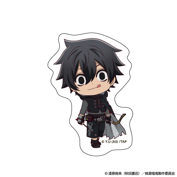 『桃源暗鬼』ダイカットステッカー 人狼デフォルメ (淀川 真澄)