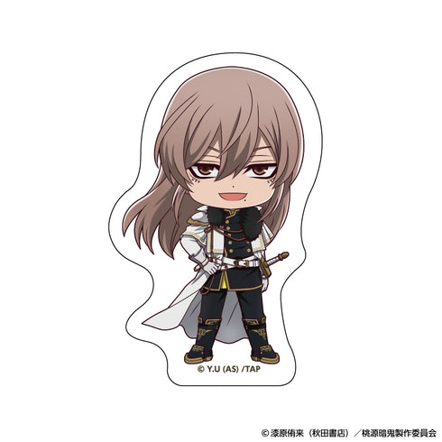 『桃源暗鬼』ダイカットステッカー 人狼デフォルメ (桃寺 神門)