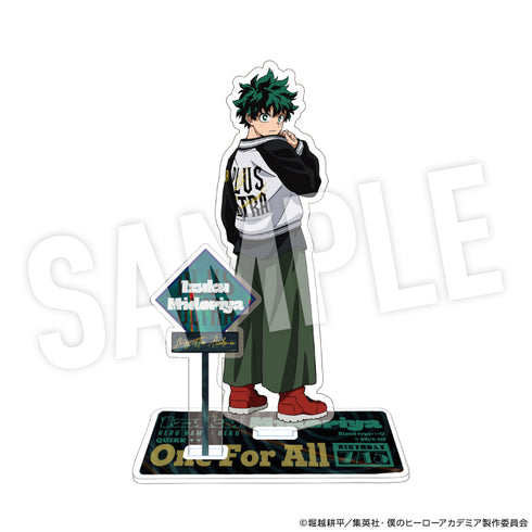 『僕のヒーローアカデミア』アクリルスタンド 着こなせ!"SUKAJAN" (緑谷 出久)【202610再販】
