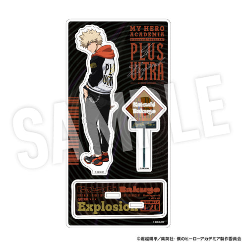 『僕のヒーローアカデミア』アクリルスタンド 着こなせ!"SUKAJAN" (爆豪 勝己)【202610再販】