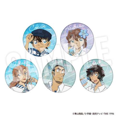 『名探偵コナン』トレーディングホロ缶バッジ Seaside【BOX】