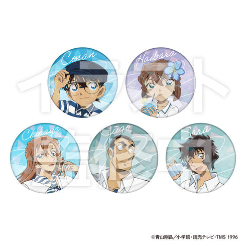 『名探偵コナン』トレーディングホロ缶バッジ Seaside【BOX】