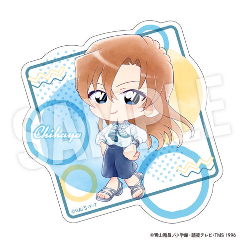 『名探偵コナン』ダイカットクリアステッカー Seasideデフォルメ (萩原 千速)
