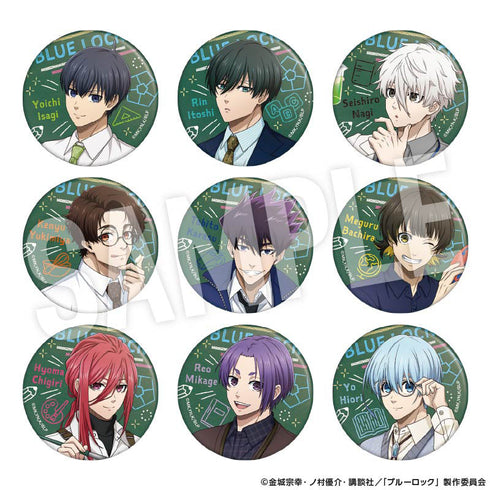 『ブルーロック』トレーディング缶バッジ Study【BOX】