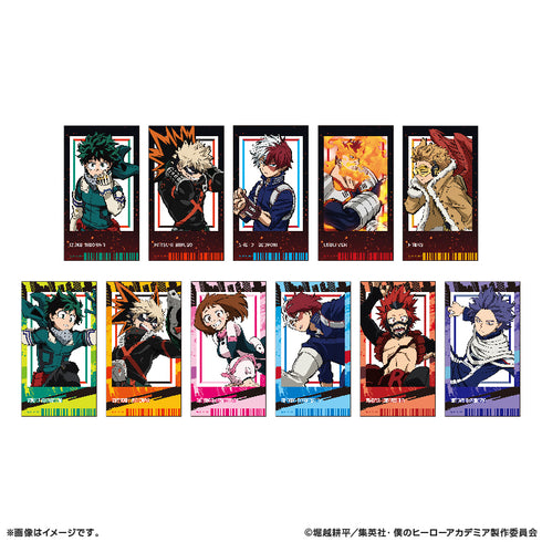 《我的英雄學院》透明藝術卡(每包3張)vol.2 動畫10週年紀念 復刻版【BOX】