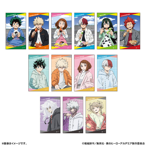 《我的英雄學院》透明藝術卡(每包3張)vol.3 動畫10週年紀念 復刻版【BOX】