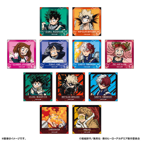 《我的英雄學院》收藏貼紙(每包3張)vol.2 動畫10週年紀念 復刻版【BOX】