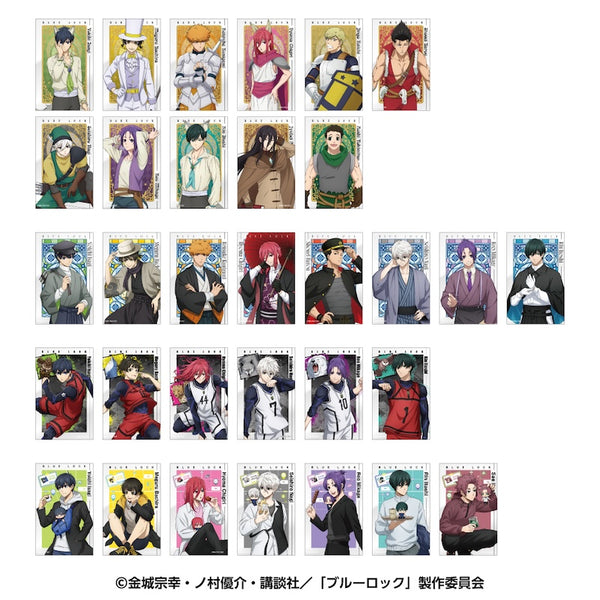 『ブルーロック』トレーディングクリアカード(1パック3枚入り) vol1 メモリアル【BOX】