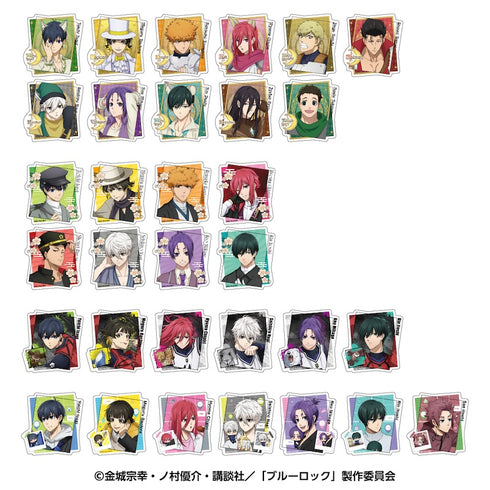 『ブルーロック』トレーディングステッカー(1パック3枚入り) vol1 メモリアル【BOX】