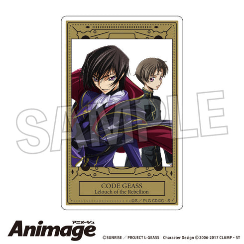 『コードギアス 反逆のルルーシュ』Animageアクリルカード F【202506再販】