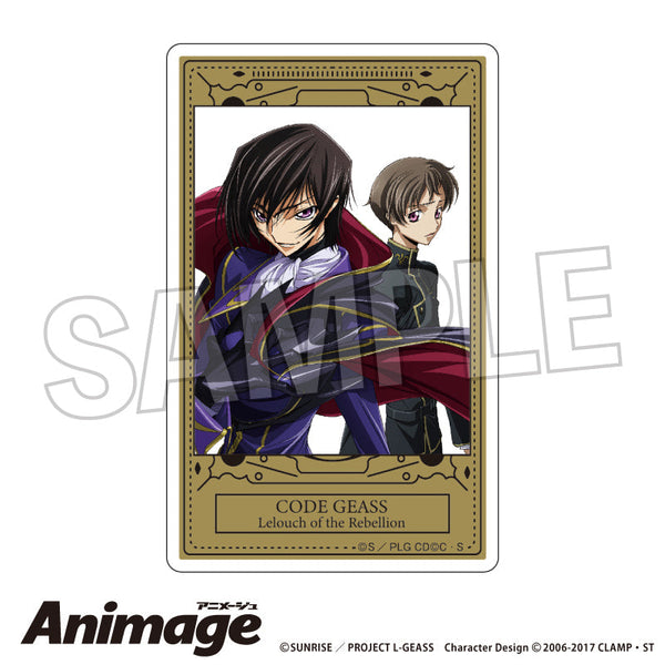 『コードギアス 反逆のルルーシュ』Animageアクリルカード F【202506再販】