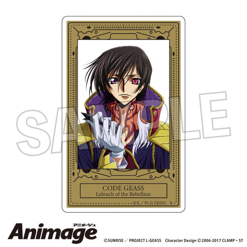 『コードギアス 反逆のルルーシュ』Animageアクリルカード G【202506再販】