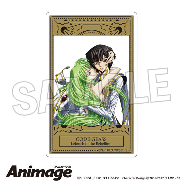 『コードギアス 反逆のルルーシュ』Animageアクリルカード H【202506再販】