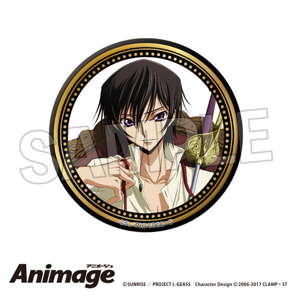 『コードギアス 反逆のルルーシュ』Animageギラギラ缶バッジ E【202506再販】