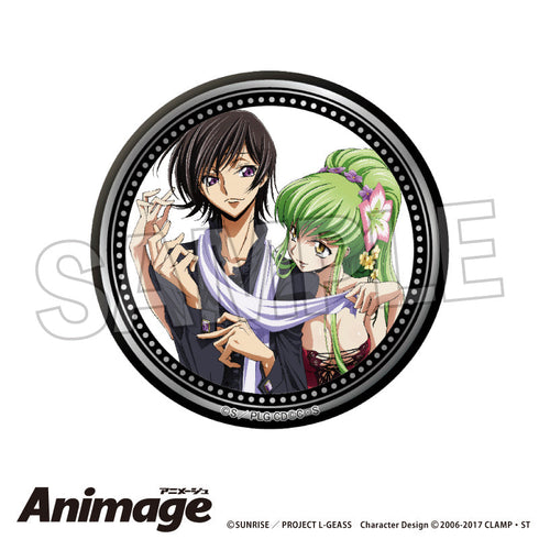 『コードギアス 反逆のルルーシュ』Animageギラギラ缶バッジ I【202506再販】