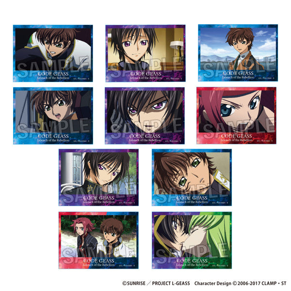 『コードギアス 反逆のルルーシュ』トレーディング ホロステッカー BOX1【BOX】【202506再販】