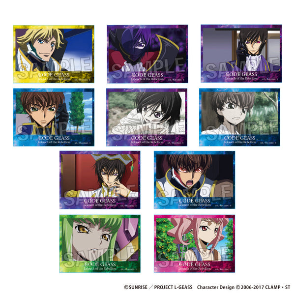 『コードギアス 反逆のルルーシュ』トレーディング ホロステッカー BOX2【BOX】【202506再販】