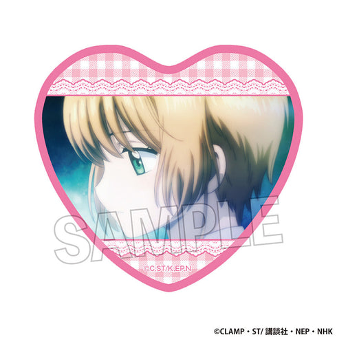 『カードキャプターさくら』クリアカード編 ハート缶バッジ vol.2 3【202501再販】