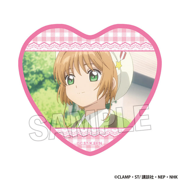 『カードキャプターさくら』クリアカード編 ハート缶バッジ vol.2 4【202501再販】