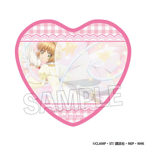 『カードキャプターさくら』クリアカード編 ハート缶バッジ vol.2 5【202501再販】