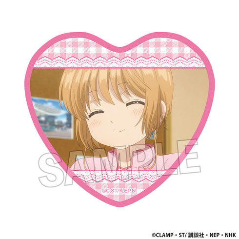 『カードキャプターさくら』クリアカード編 ハート缶バッジ vol.2 15【202501再販】