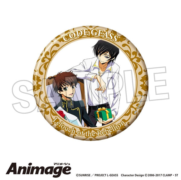 『コードギアス 反逆のルルーシュ』Animageギラギラ缶バッジ 大 vol.2 E