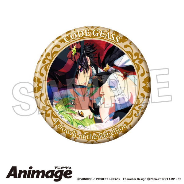 『コードギアス 反逆のルルーシュ』Animageギラギラ缶バッジ 大 vol.2 G