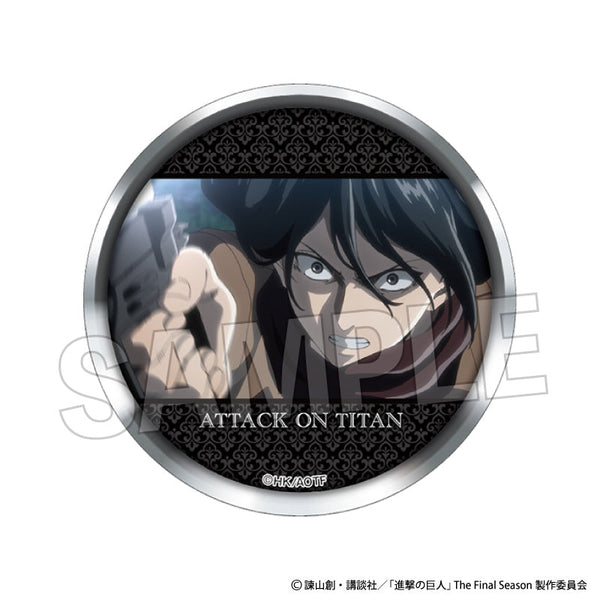 "Attack on Titan" Glittery Pin Badge 26