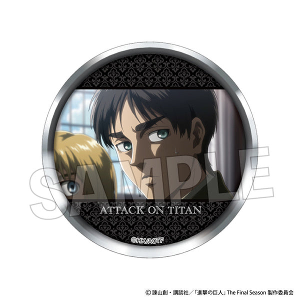 『進撃の巨人』ギラギラ缶バッジ 30