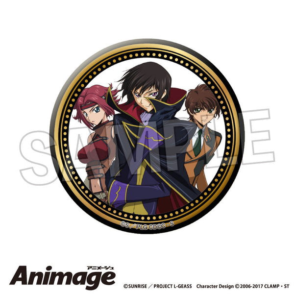 『コードギアス 反逆のルルーシュ』Animageギラギラ缶バッジ vol.3 C