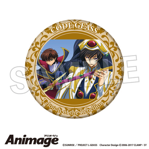 『コードギアス 反逆のルルーシュ』Animageギラギラ缶バッジ 大 vol.3 J