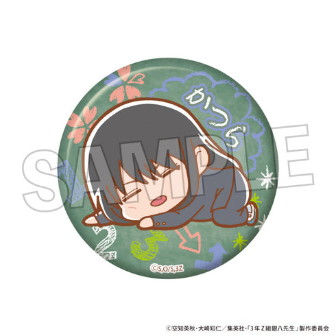 『3年Z組銀八先生』ぐーたらギラギラ缶バッジ 桂小太郎