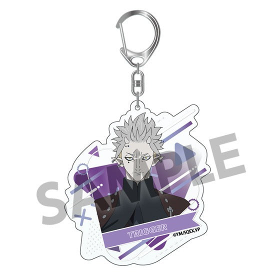 『休日のわるものさん』アクリルキーホルダー トリガー